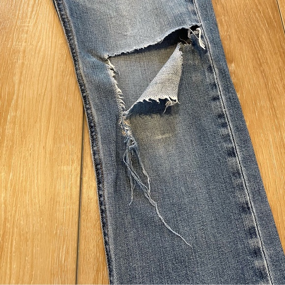 Rag & Bone Distressed Dre Boyfriend Fit Jeans - Picture 6 of 16